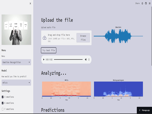 Speech Emotion Recognition